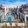 Property exterior with pool 