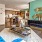 Open space living area with natural lighting
